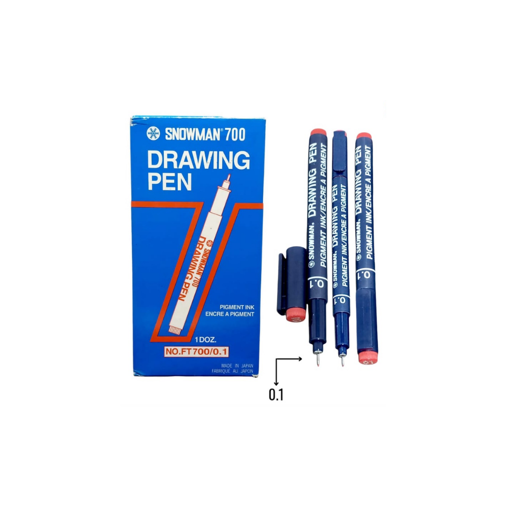 Snowman Drawing Pen 0.1 - Merah